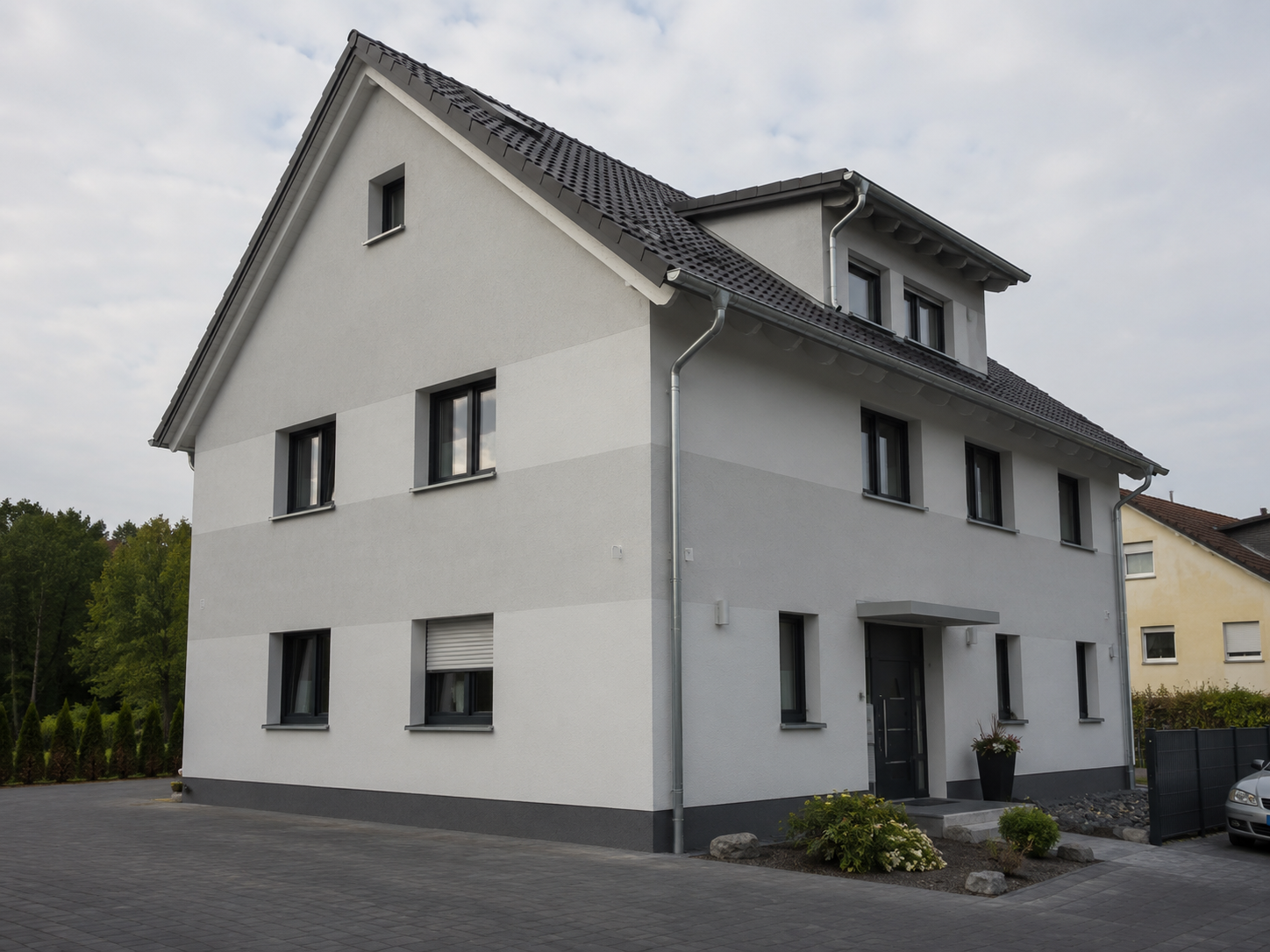 Ausgeführte Putz- und Fassadenarbeiten