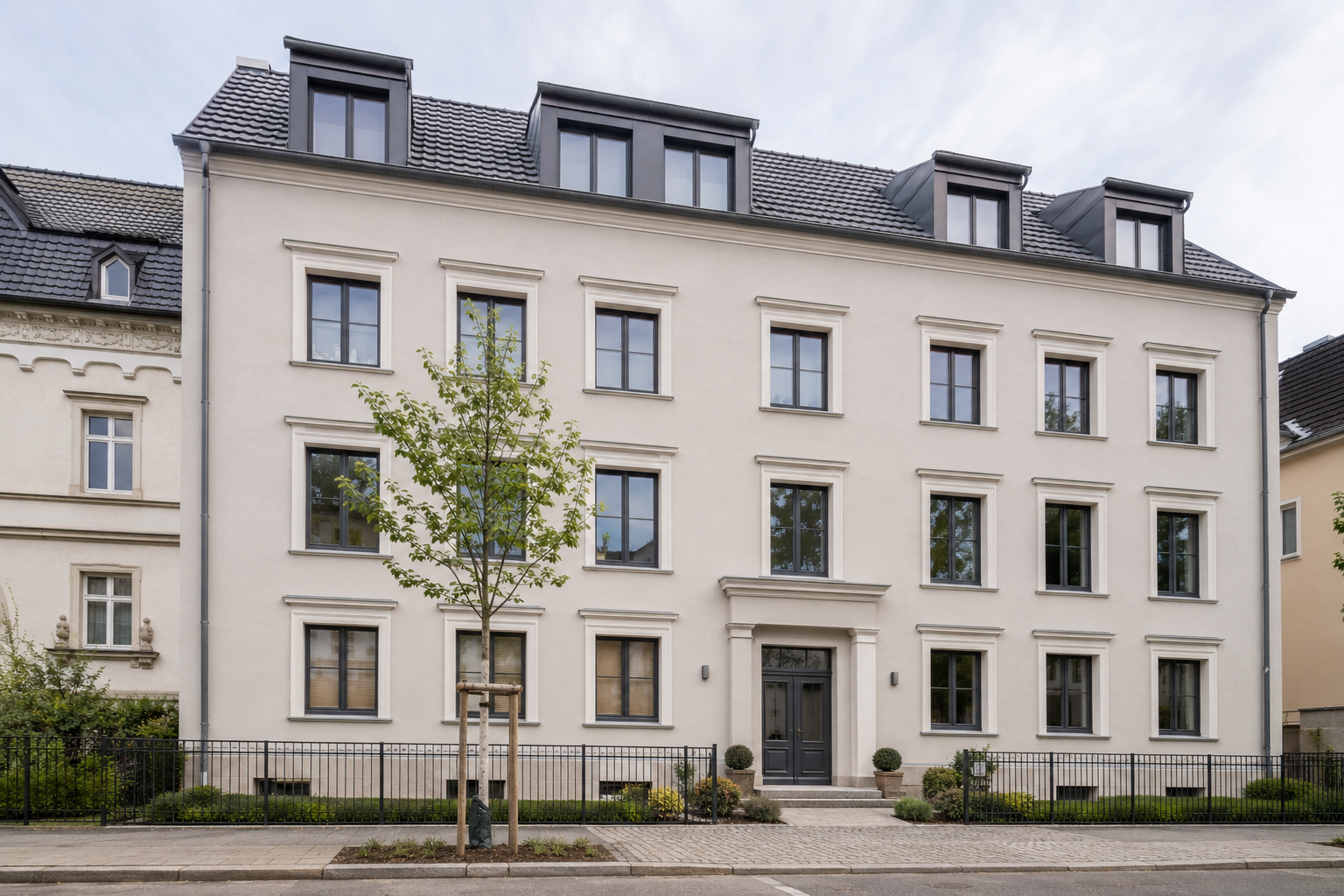 Fassadenarbeiten an Wohnungen und Mehrfamilienhäusern